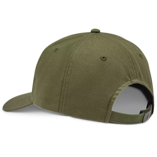 Casquette Level Up Fox olive, de dos