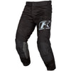 Pantalon de Moto Dans la Botte Mojave Noir incliné de face
