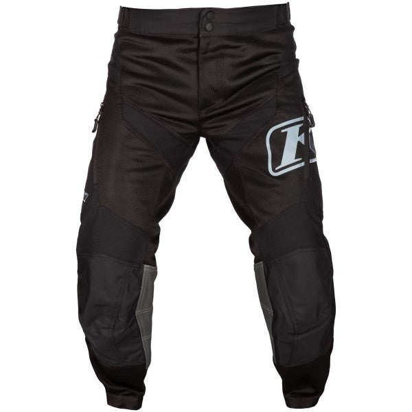 Pantalon de Moto Dans la Botte Mojave Noir de face