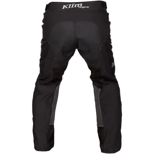 Pantalon de Moto Dans la Botte Mojave Noir de dos