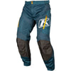 Pantalon de Motocross Dans la Botte Mojave Bleu de face