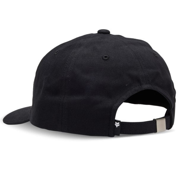 Casquette Wordmark Ajustable Femme Noire Derrière