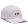 Casquette Wordmark Ajustable Femme Blanche