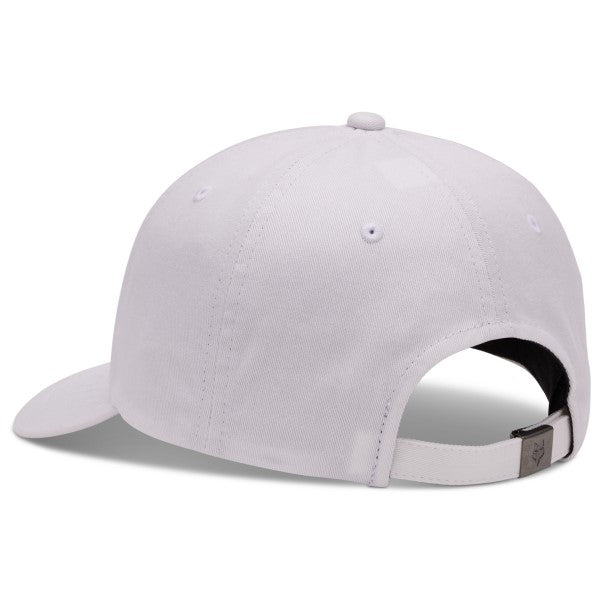 Casquette Wordmark Ajustable Femme Blanche Derrière