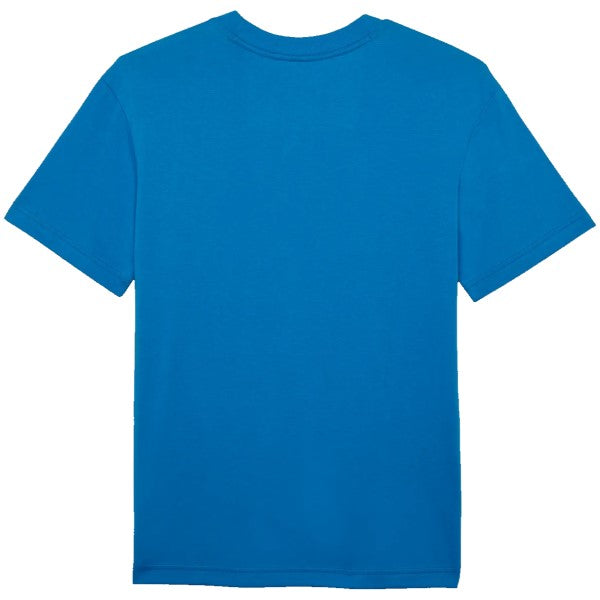 T-Shirt Fox Head Femme Bleu, Dos