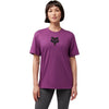 T-Shirt Fox Head Femme Mauve