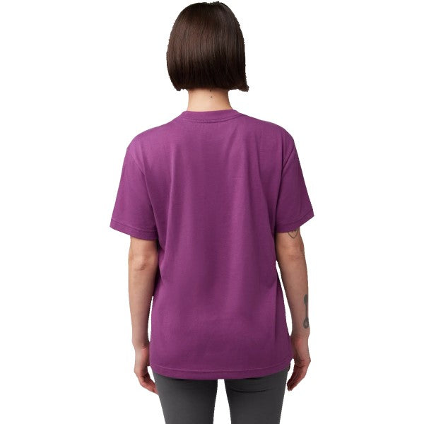 T-Shirt Fox Head Femme Mauve, Dos
