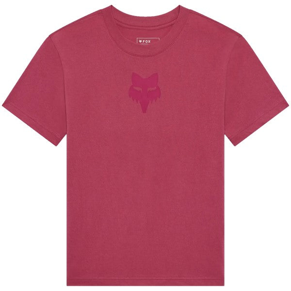 T-Shirt Fox Head Femme Rose