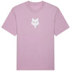 T-Shirt Fox Head Femme Rose Clair, de face