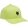 Casquette Legacy 110 Snapback Junior Lime incliné de face