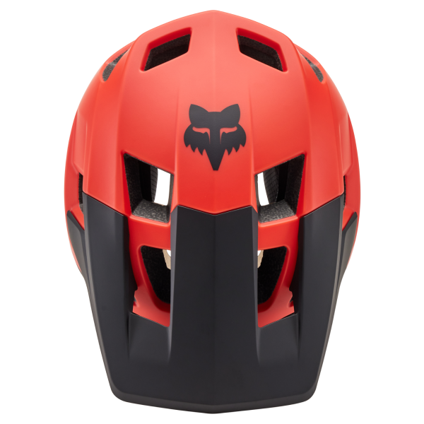 Casque de vélo FOX DROPFRAME Orange Dessus