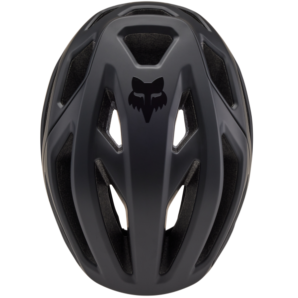 Casque de Vélo Ouvert Fox Crossframe Pro Solids Noir Dessus