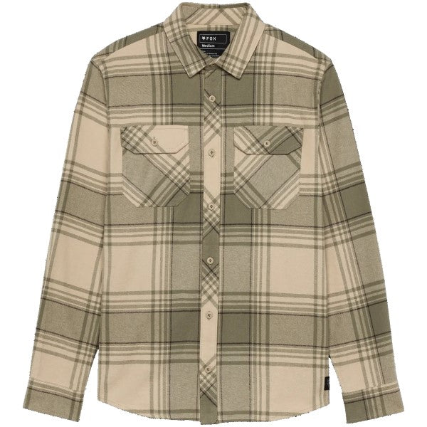 Chemise Traildust Flanelle Beige de face