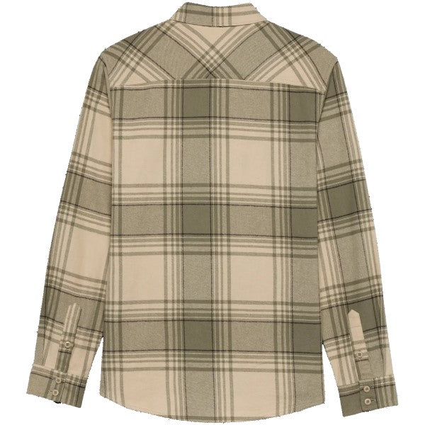 Chemise Traildust Flanelle Beige de dos
