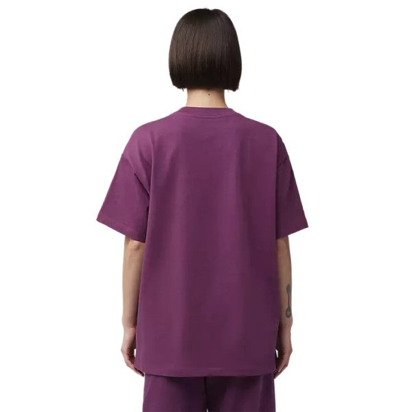 T-Shirt Wordmark Premium Femme Bordeaux Dos