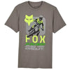 T-Shirt Fox x Pro Circuit Premium gris, de face