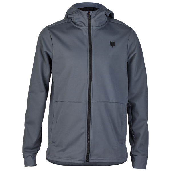 Manteau Defend Drive Windbloc Zip Fleec gris