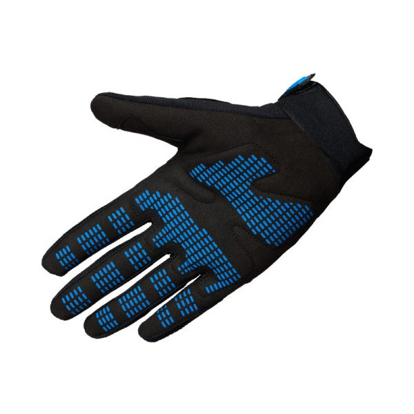 Gants de Motocross Dirtpaw Drive Noir/Bleu, Paume