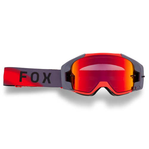 Lunettes de Motocross Fox VUE VOLATILE Gris_Rouge