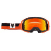 Lunettes de Motocross Airspace Drive Orange Ambre de face