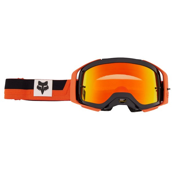 Lunettes de Motocross Airspace Drive Orange Ambre de face