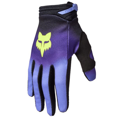 Gants de Motocross Interfere 180 Junior Mauve de l'extérieur