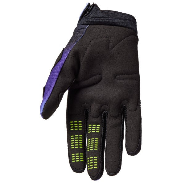 Gants de Motocross Interfere 180 Junior Fox Mauve Paume