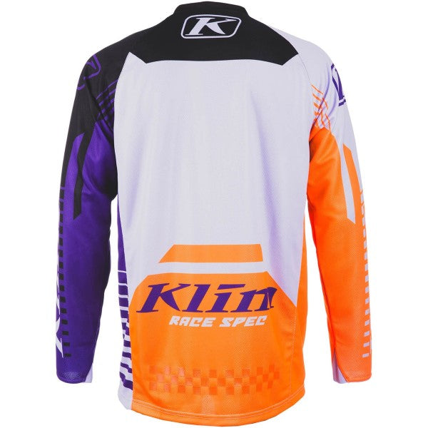 Chandail Revolt Klim Mauve/Orange de dos