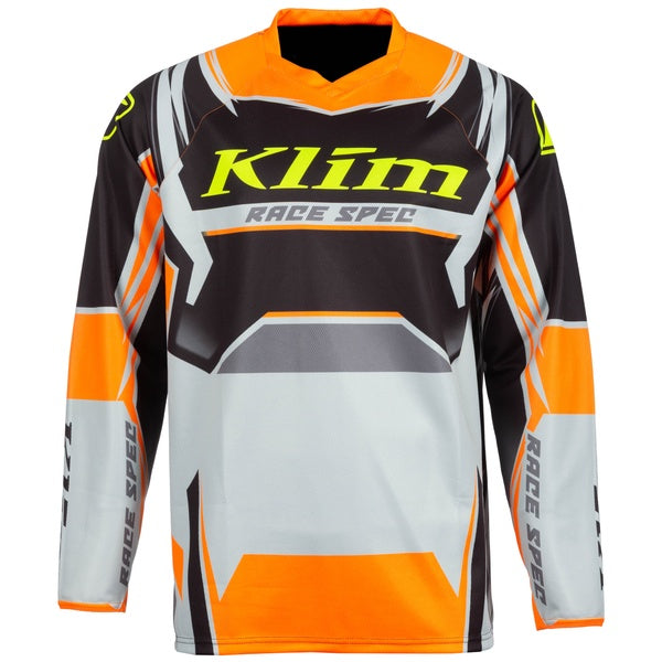 Chandail Sous-Vêtement de Motoneige Revolt Junior/Klim/orange/noir, de face