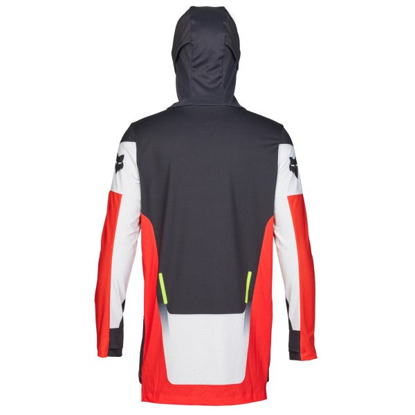 Chandail de Motocross Ranger Drive Junior Fox Noir/Rouge Dos