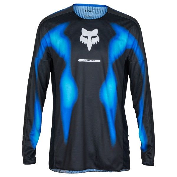 Chandail de Motocross 360 Volatile Noir/Bleu de face