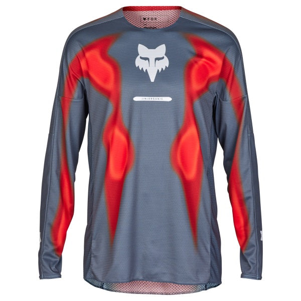 Chandail de Motocross 360 Volatile Gris/Rouge de face