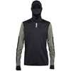 Chandail de Motocross Ranger Drive Wayfaring Noir/Vert de face