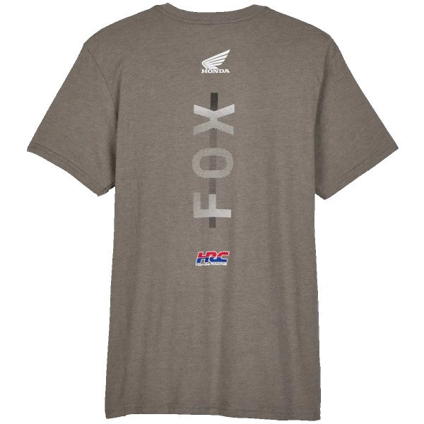 T-Shirt Fox x Honda II Premium Graphite de dos