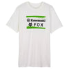 T-Shirt Fox x Kawasaki Premium blanc, de face