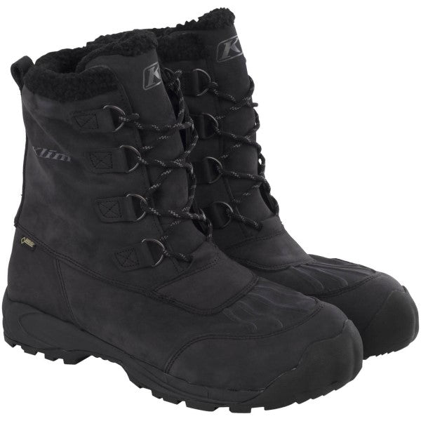Bottes de Motoneige Tundra GTX Noir en paires de gauche