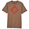 T-Shirt Fox Leo Premium Brun