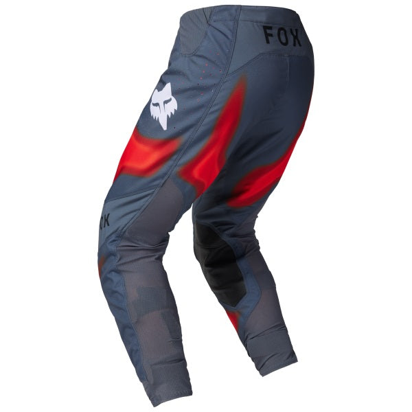 Pantalon de Motocross 360 Volatile Gris/Rouge incliné de dos