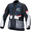 Manteau de Moto Andes Air Drystar Bleu/Noir de face