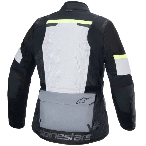 Manteau de Moto Andes Air Drystar Gris/Noir de dos