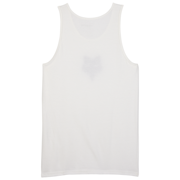 Camisole Fox Head Premium Blanc Dos