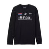 Chandail Fox X Honda Premium noir, de face