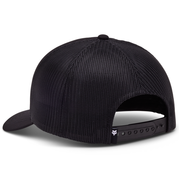 Casquette Fox Intrude Snapback Noir Femme Arrière