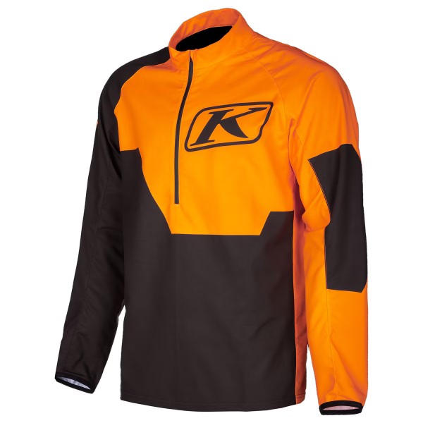 Chandail Revolt 1/4 Zip - Liquidation/klim/orange, de face