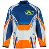 Chandail Sous-Vêtement de Motoneige Revolt 1/4 Zip Bleu, de face