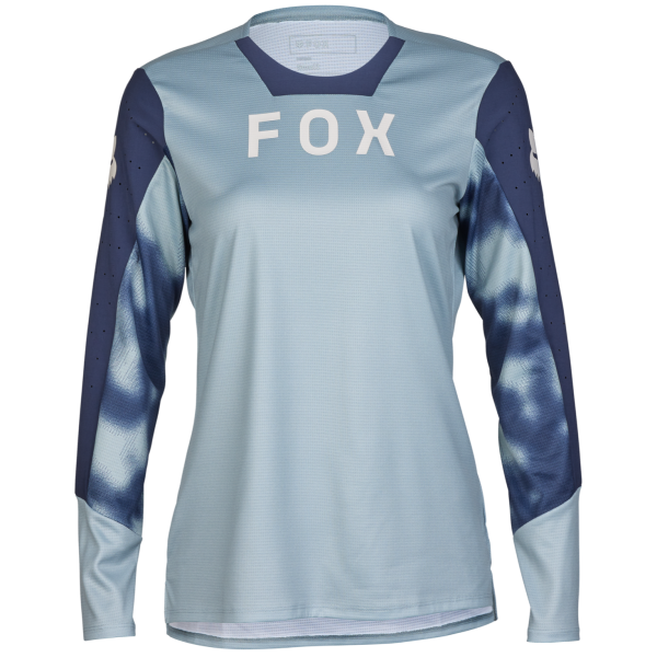 Chandail de Vélo FOX Defend Taunt ML Femme Gris