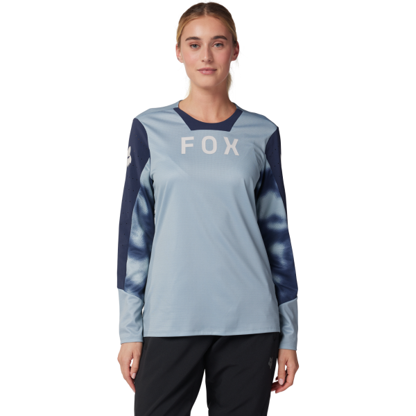 Chandail de Vélo FOX Defend Taunt ML Femme Gris Modèle