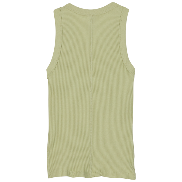 Camisole Fox Wordmark Rib Femme Vert Dos