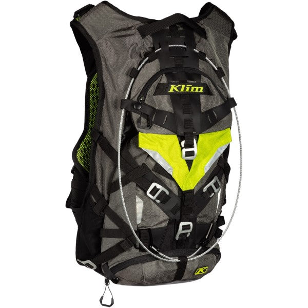 Sac à Dos de Moto Tek Pak Lime incliné de gauche