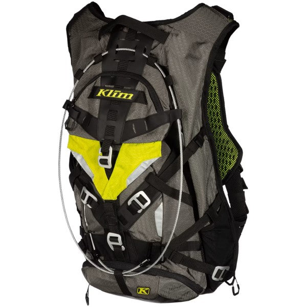 Sac à Dos de Moto Tek Pak Lime incliné de droite